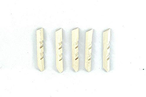 TMEE 5x Baglama Saz Esik mit 5 Saiten, Mittelsteg, Stahlsaiten, für Baglama Anfänger und Fortgeschrittene