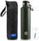 FEIJIAN Trinkflasche Edelstahl 750ml mit Karabiner