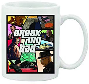 Tasse mit Aufdruck Breaking Bad
