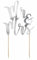 Schnooridoo Cake Topper Kuchen Dekorieren Torten Deko Hochzeit Geburtstag (Mr. & Mrs. silber)