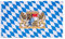 Fahne verscheidene Flaggen von Deutschland bis USA 90x150cm (Bayern (Bundesland))