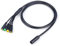 mumisuto Elektrofahrrad 1T4 Kabel, Nylon Wasserdicht 1T4 Elektrofahrrad Kabelbaum Gangsensor Verlängerungskabel 8-poliger Stecker für BAFANG BBS01/BBS02 M