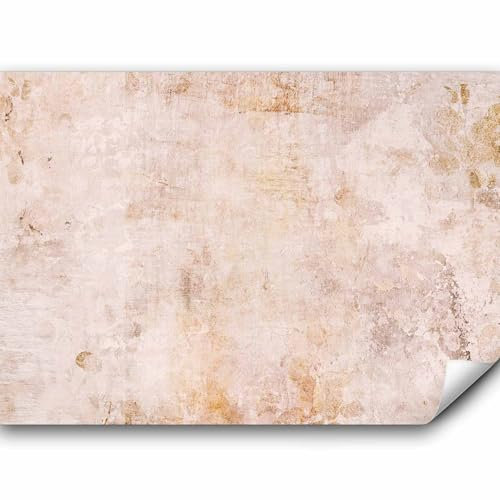 murando - Vlies Fototapete Betonoptik 400x280cm Vlies Tapeten Wandtapete XXL Moderne Wanddeko Mustertapete Design Wand Dekoration Vliestapete Wohnzimmer Schlafzimmer Büro Flur Beton Effekt braun beige