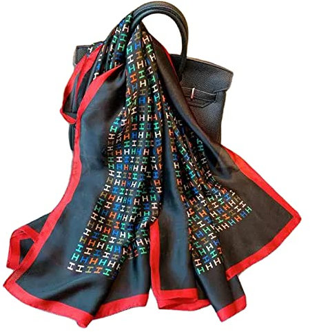 XKUN Seidentuch Baumwoll- Und Leinenstemperament-Frauen Lange All-Match-Herbst- Und Winter-Warmes Schal Schal Sonnencreme-R