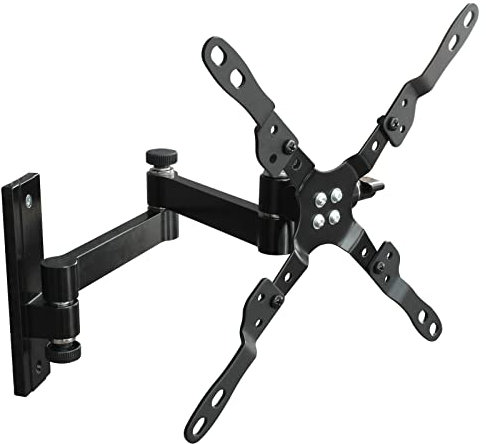Drall TV Wandhalterung - für Wohnmobil Camping Wohnwagen - schwenbkar neigbar ausziehbar - für 10-42 Zoll LED LCD mit VESA 75 100 200 schwarz Modell: L52B-AD6