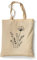 tradercat Jutebeutel bedruckt vintage 100% Baumwolle, Stoffbeutel bedruckt, Flowers One Line Art, jutebeutel aesthetic als modisches Accessoire spruch (Flower Art 2)