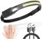 UNBON Stirnlampe LED Wiederaufladbar, LED Kopflampe Stirnlampe Aufladbar USB C Extrem Hell mit 5Lichtmodi 230 Grad Bewegungssensor IPX4 Wasserdicht Leicht Stirnleuchte für Wandern Joggen Laufen Angeln