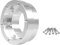 70mm Lenkradadapterplatte, Aluminium Lenkradadapterplatte für Logitech G29 G920 G923 Steering Wheel Adapter Plate Universal Auto Gaming Lenkradnabe Racing Spacer Pad Adapter Kit mit Schrauben