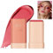 HASAIKA® Barra de Rubor Humectante, Maquillaje en Crema, Tinte de Mejillas, Colorete de Larga Duración para Mejillas y Labios