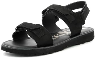 KICKERS Herren NEOS Sandale, Schwarz, 41 EU, Schwarz, 41 EU