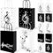24 Stück Musiknoten Geschenktüten Musiknoten Papier Geschenk Leckerli-Taschen für Social Media Musik Thema Geburtstag Party Baby Shower Musik Thema Party Supplies