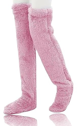 UBALDI Snuggs Cozy Socks, Snuggs Cozy Socks Knee High, Snugglepaws Sock Slippers, Warm Over Knee Snuggs Footwear, Teddy Legs Long Socks, Knee High Slippers, Fuzzy Socks