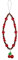 Goiern Pendentif pour téléphone portable - Breloque universelle - Motif cerise - Kawaii - Bracelet de téléphone portable pour filles et femmes