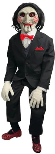 Trick or Treat Studios Saw Billy Puppet Nachbildung im Maßstab 1:1 mit Bewegung und Sound