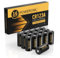 POWEROWL Batteria al litio CR123A, 3 V, 16 pezzi, 123 batterie, potenza di lunga durata, 3 Volt, 123 C123 CR17345