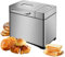 Biolomix Bread Maker 19 in 1 Stainless Steel -Dual Heaters, Large Bread Maker Machines-Gluten-Free, Dough Maker, Jam, Nut Dispenser (BM013)