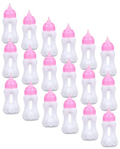 HEMOTON 20st Nuckelflasche Party Mädchen Miniaturflaschen Mini-milchflaschen Mini-saftflaschen Pp