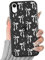 Yirlbey Transparent HandyHülle für iPhone XR Schleifen Hülle, Aesthetic Muster Niedlich Design Mädchen Geschenk Schutzhülle, Silikon TPU-Rahmen und Harter PC-Rückseite Case Cover für iPhone XR 6,1