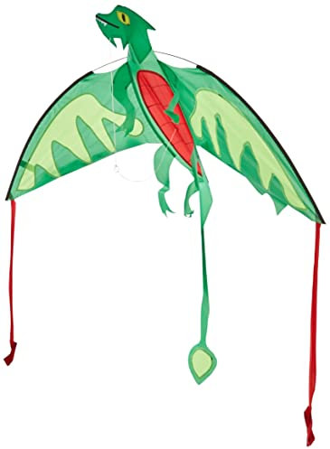 Melissa & Doug Magnifique cerf-Volant Dragon, Jouets d'été, Jouet de Plein air pour Enfants et Adultes, Jeu Actif, Cadeau pour garçons et Filles de 4 5 6 7 8 Ans