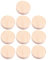 10 Stücke Runde Holzscheiben Unvollendet Poliert Kiefernholz 8X2 cm Dekoration Foto Requisiten DIY Basteln Malerei für Kinder Kinder
