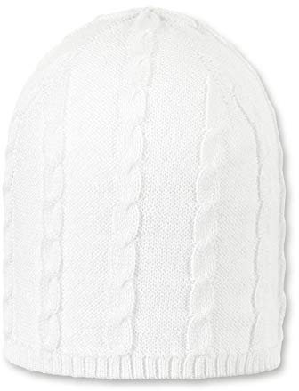 Sterntaler Unisex Baby Organic Content Standard Strickmütze Winter-Hut, Weiß, 41