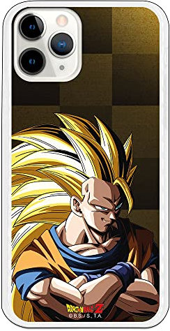 Personalaizer iPhone 11 Pro Case - Dragon Ball Z Goku SS3 Fondo