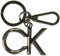 Calvin Klein Schlüsselanhänger Herren K50K507344 schwarz, Schwarz , Einheitsgröße