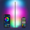 luxceo Lampada da Terra LED Dimmerabile, Lampadaire Hue RGBIC con Controllo APP,Lampadaire Neon Staccabile,320 Modalità scena,per Soggiorno,Camera da Letto,Feste, Cortometraggi Video