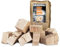 Räucherklötze Smoker Grill Chunks für BBQ Buche Eiche Räuchern 2-4 kg XXXL Räucherofen Wood Grillen Smoken Zubehör Raeuchern Feuerschale Chips Kingpower, Menge:2 kg Buche