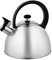FLORINA - Bouilloire Inox (2,5 l) I Bouilloire Sifflante BRILLO I Poignée Résistante à la Chaleur I Bouilloire non Electrique I Bouilloire Induction, Gaz I Pour Thé et Café I Couleur: Argent