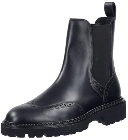 GANT 31551119/G00 Schlupfstiefel Glattleder Damen in schwarz