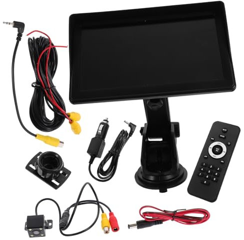 Gatuida Car Radio Touch Screen Car Stereo Player Wireless Compatible Remote Control Media Receiver for Reversing