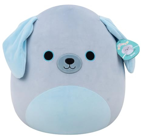 Squishmallows Original 7.5-Inch Brett the Weimaraner Dog - Collectable Cute Plush Toy, Cuddly Toys for Children, Soft Toys, Cute Teddies Suitable for Girls and Boys Ages 3