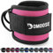 DMoose Fitness fußschlaufen Gym - Knöchelriemen Kabelzug - Klettverschluss gepolsterte fussschlaufen fur Kabelanlage, kickbacks fußschlaufe für Fitness Training - Ankle Straps Gym