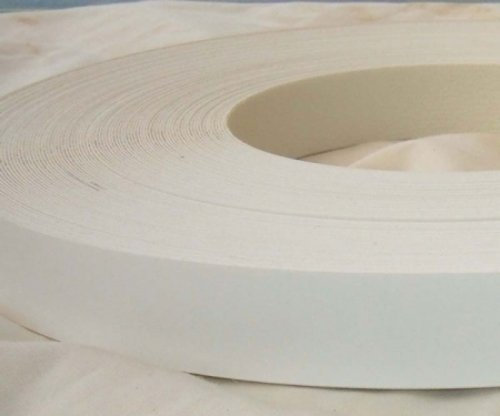 Vale Veneers Pre Glued Iron on White Melamine Edging Tape 19mm x 5 metres Kitchen Cabinet Shelving