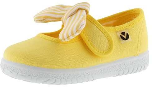 Victoria Ojalá Lona Pañuelo, Zapatillas, Amarillo, 22 EU