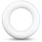 Netuno 5 Stück Styropor Vollringe 15 cm Styropor Ringe zum basteln Polystyrol-Kränze Tischdekoration Hochzeit Deko Polystyrol Ringe Blumenkränze Schaumkränze Styropor Formen zum Basteln Rohlinge