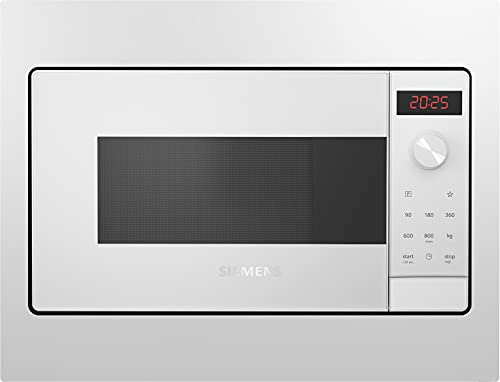 Siemens iQ300 BF523LMW3 forno a microonde Incasso (posizionamento) Solo microonde 20 L 800 W Bianco