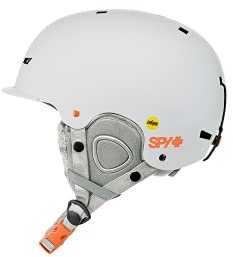 SPY+ - Lil Galactic MIPS, White Light Gray Matte, No Lens Reference, Medium, Snow Helmets, Unisex, Children