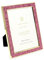 Isaac Jacobs Bilderrahmen, 12.7 x 17.8 cm, Pink Glitter (vertikal und horizontal) und goldfarbener Metall-Bilderrahmen, Regal und Schreibtisch (12.7 x 17.8 cm, rosa Glitzer B/Gold)