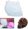 3D Large Skull Candle Moulds,Family Halloween Candle Silicone Mold,Ice Cube Crystal Jewelry Maker Mold for Home Decoration, Black, (CXY-52)