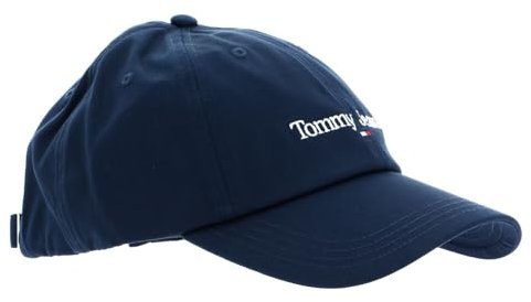 Tommy Jeans Damen TJW Sport Cap AW0AW12622 Kappe, Blau, OS