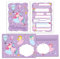 Junapack 12 Einladungskarten incl. 12 Umschläge zum Kindergeburtstag Mädchen Ballerina