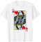 Spielkarte Queen Of Hearts TShirt I Herz Dame T-Shirt