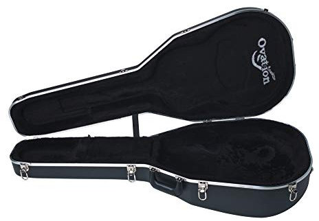 Custodia per chitarra Ovation in ABS Deluxe, per vaschetta profonda/media profondità, 9158-0