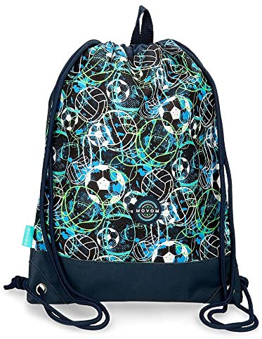 Movom Balls mochila Saco Azul 32x42 cms Poliéster