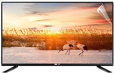 XQHD 32-46 Zoll Anti-Blaulicht-TV-Displayschutzfolie, Blendfrei, Lindert Die Ermüdung Der Augen für LCD, LED, OLED, QLED 4K HDTV,Matte-46in(1017X570) mm