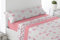 Energy Colors textil-hogar Juego Sábanas 3 Piezas Verano (Zubi Rosa, Cama 105)