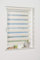 K-home Doppelrollo Klemmfix verspannt ohne Bohren Beige, Polyester, 35 x 150 cm