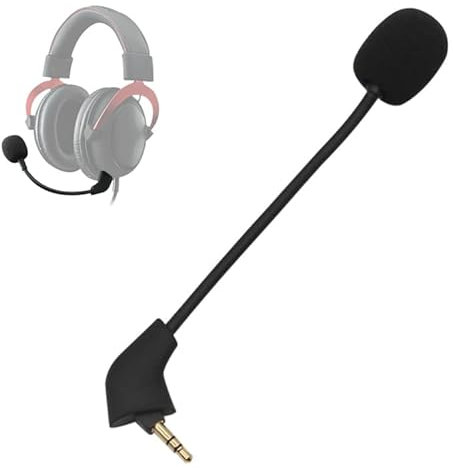 High-Tech Place ZS0200 - Micrófono para auriculares Hyperx Cloud II/Nube Sliver 3,5 mm